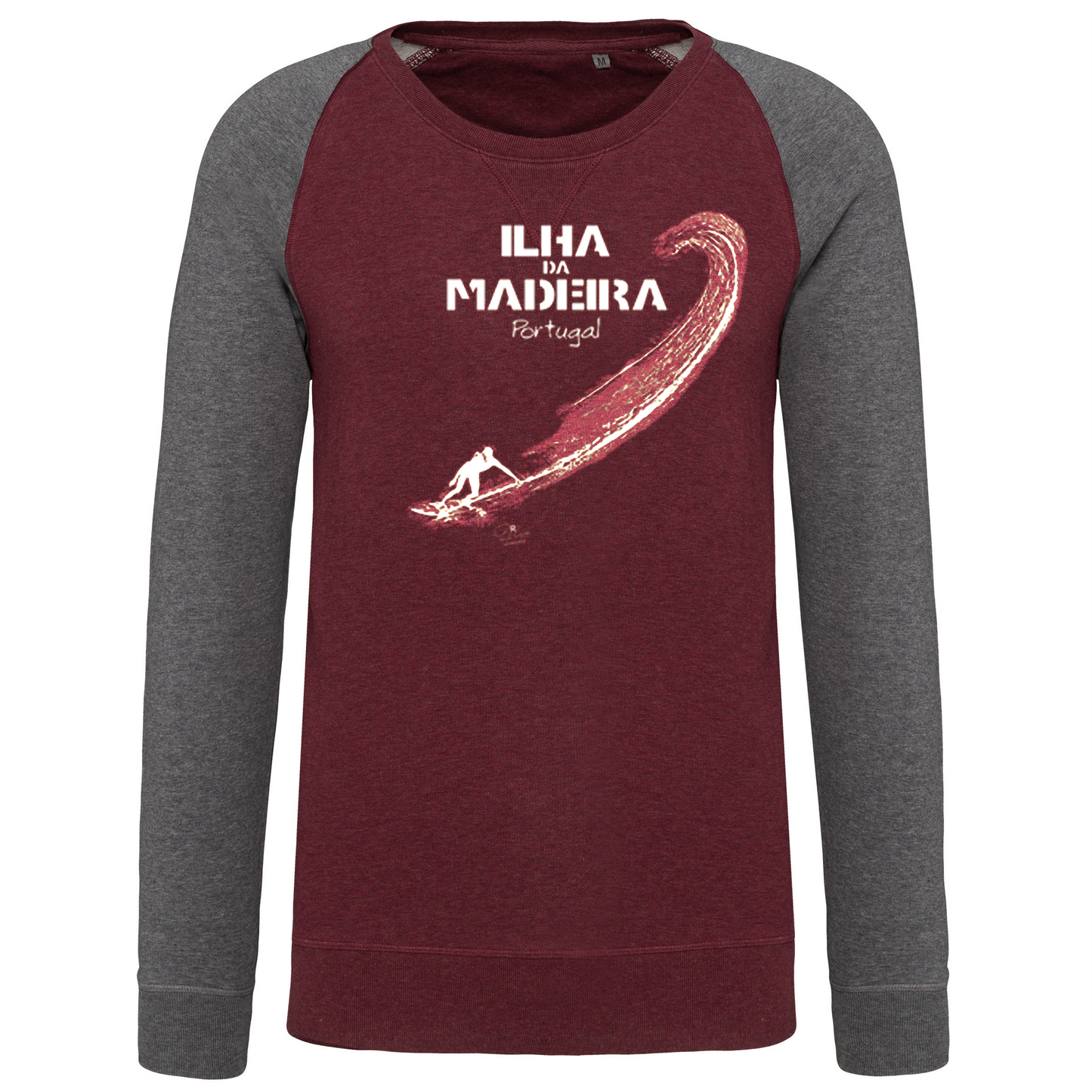 Sweatshirt Bicolor sem capuz Surf Ilha da Madeira