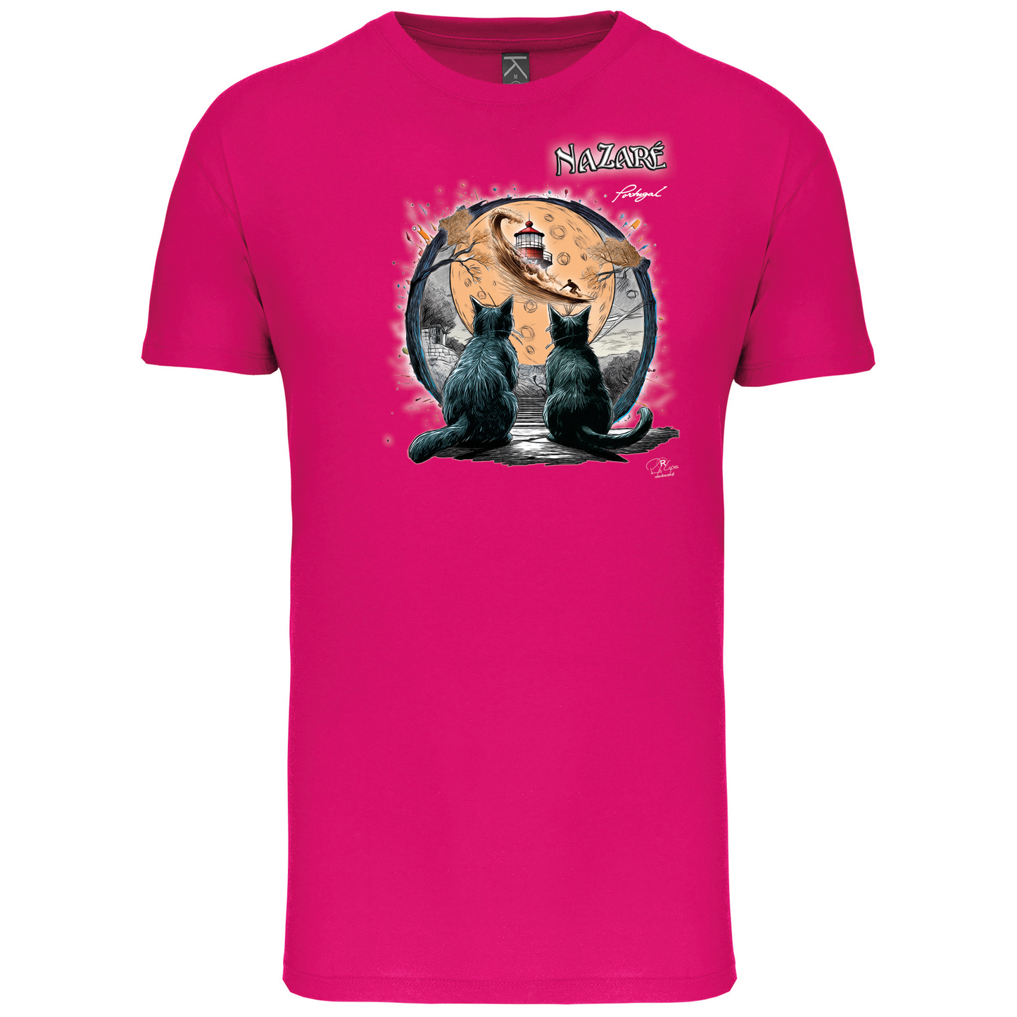 T-Shirt Algodão Biológico Luar Nazaré