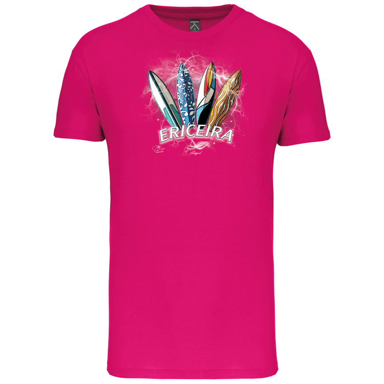 T-Shirt Algodão Biológico Surfboards Ericeira