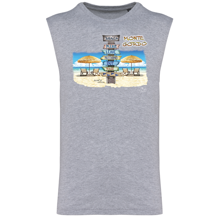 T-shirt Alças Pegadas Monte Gordo