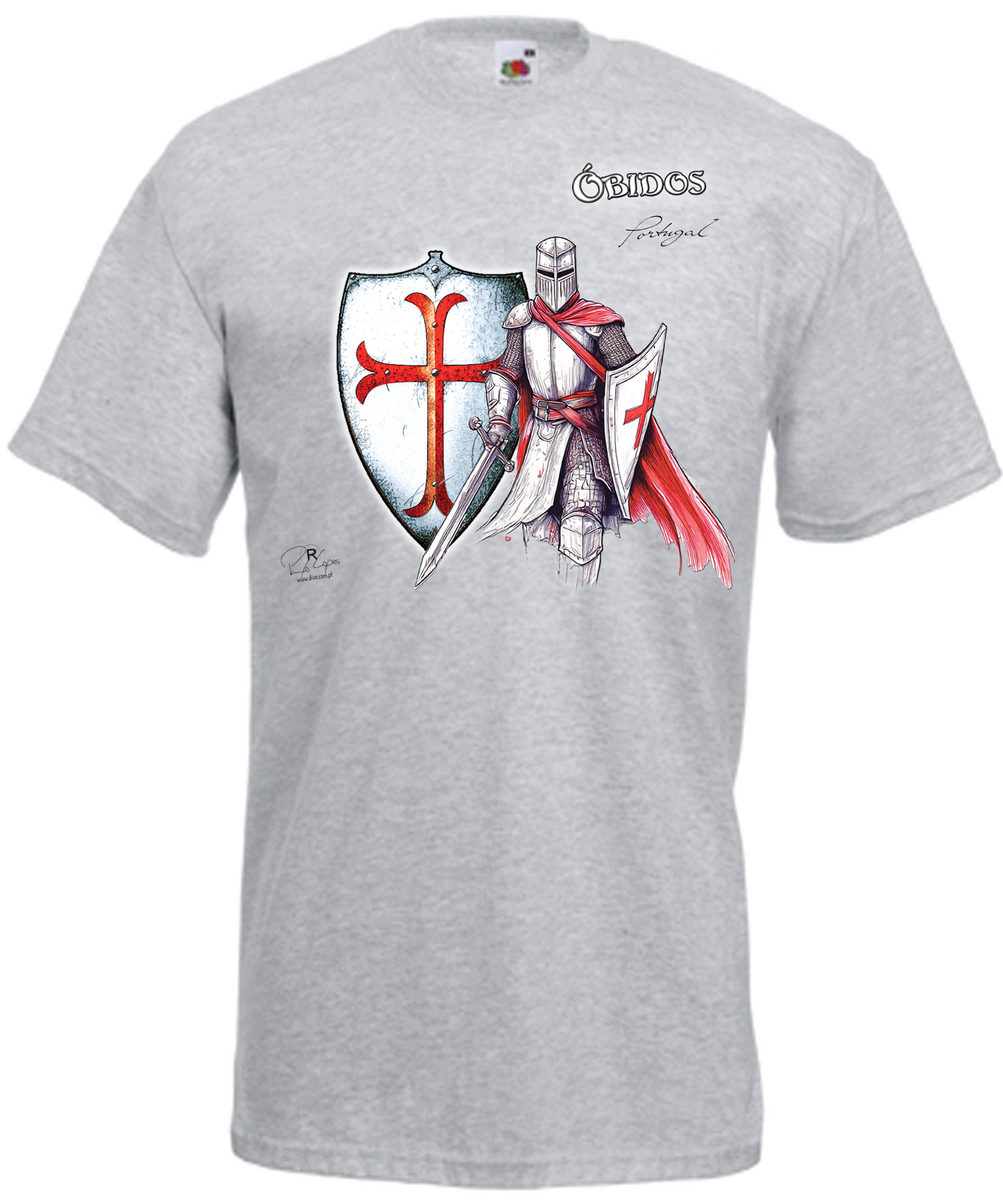 T-shirt Templário Óbidos