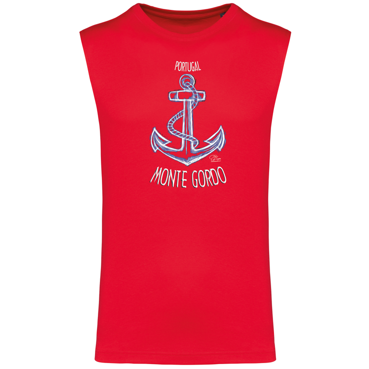 T-shirt Alças Âncora Monte Gordo