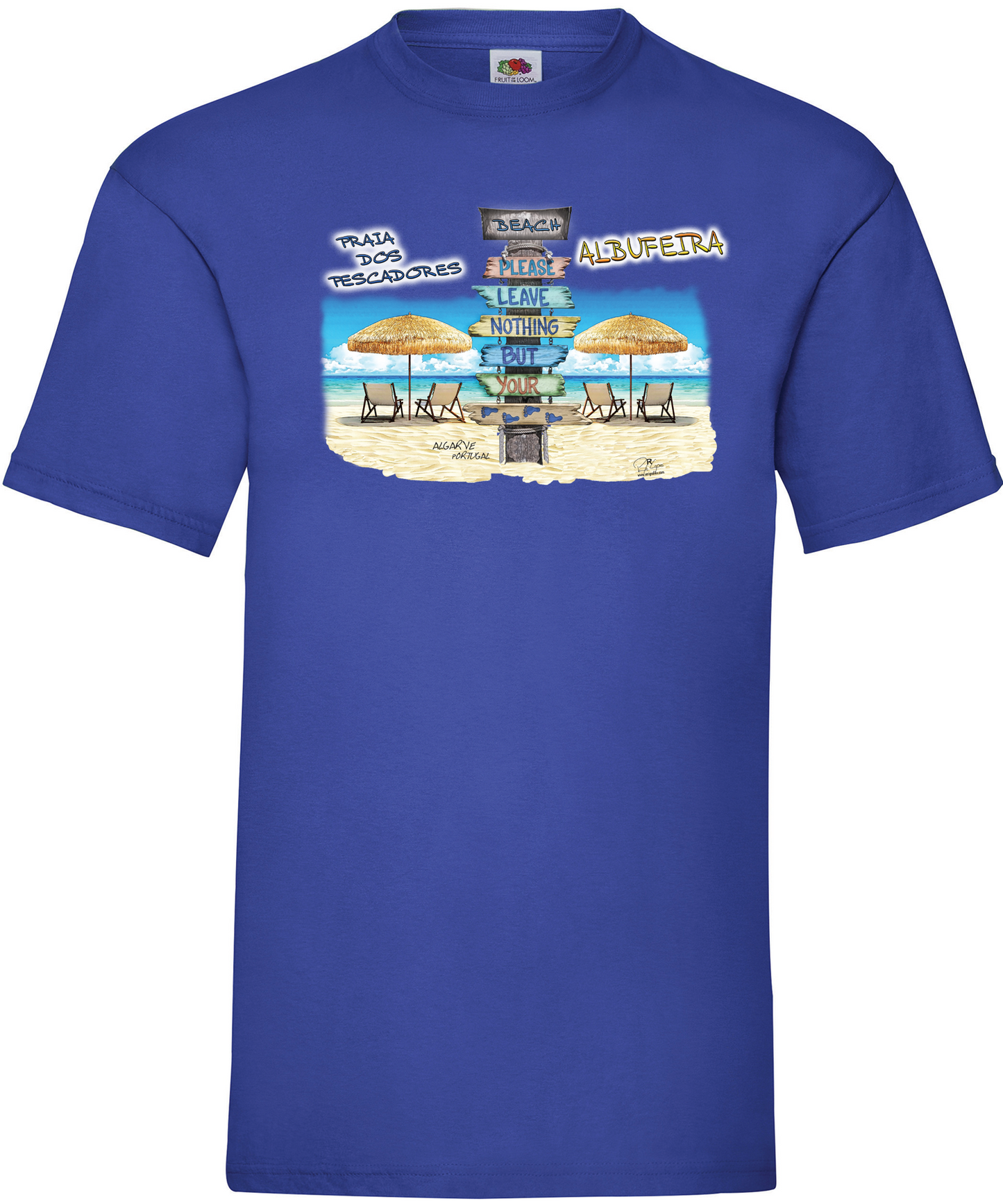 T-shirt Pegadas Albufeira