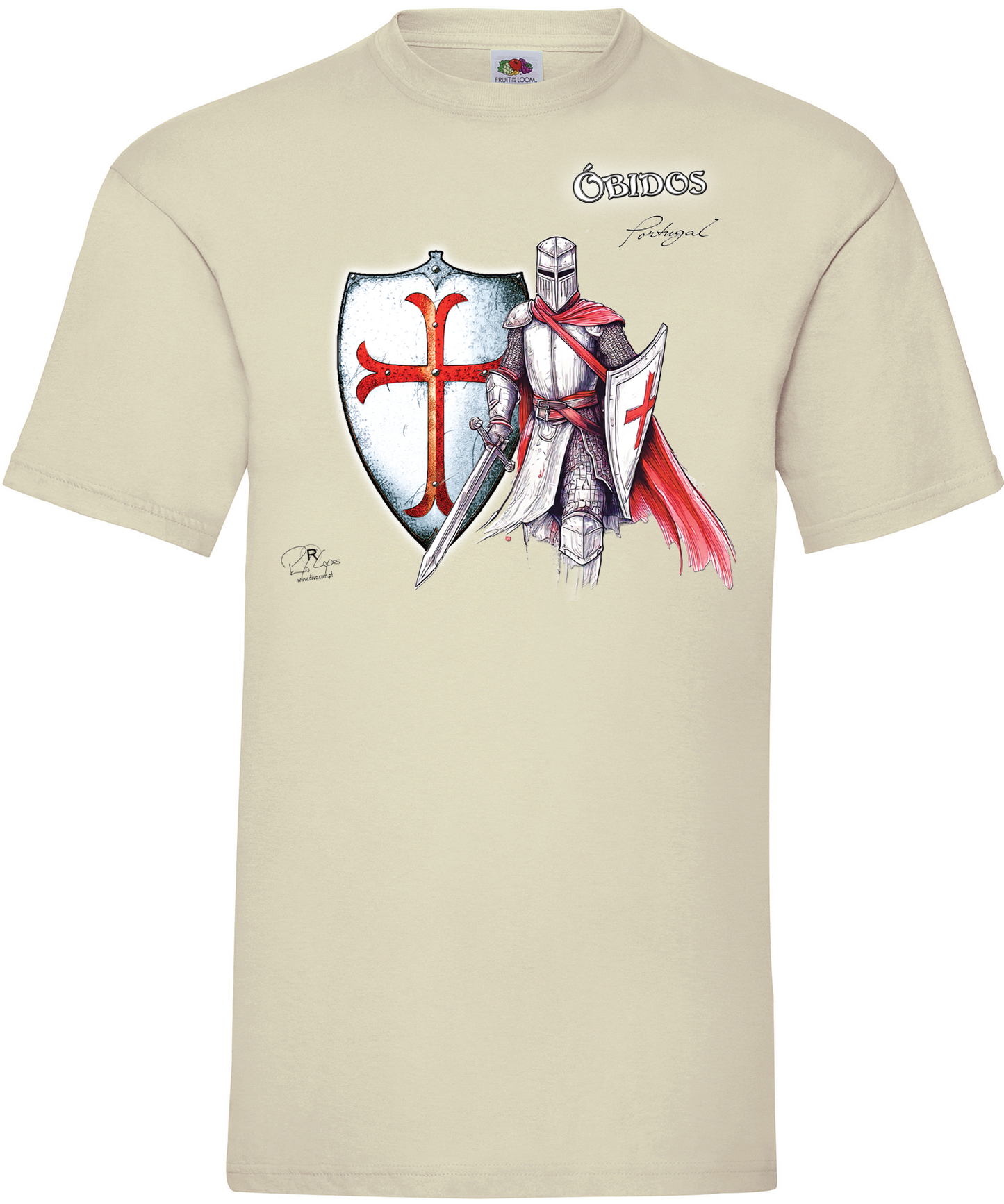 T-shirt Templário Óbidos