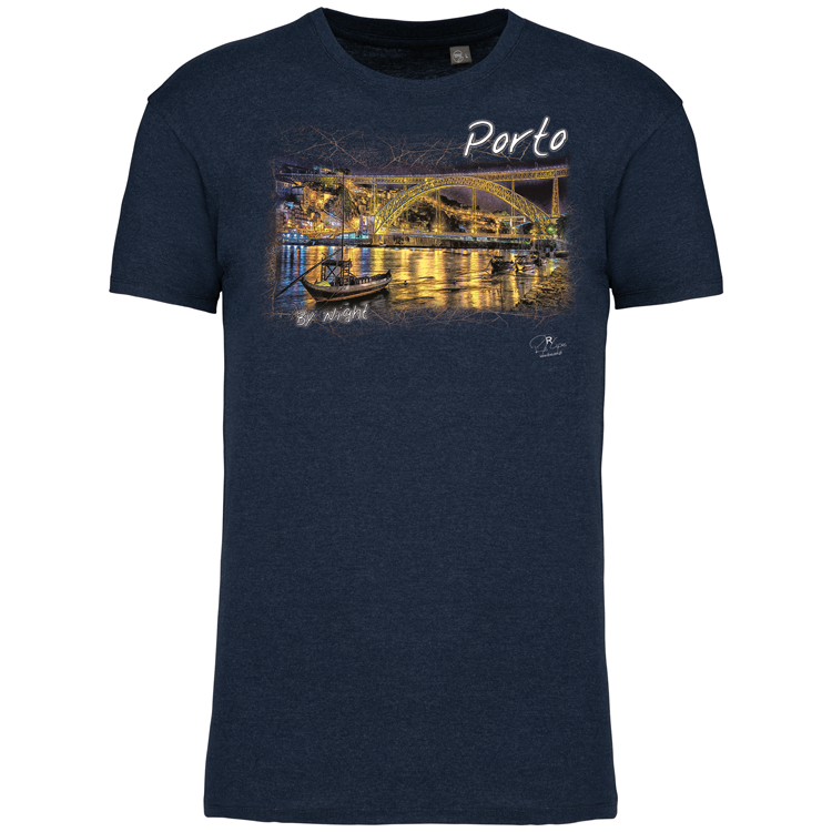 T-Shirt Algodão Biológico Porto By Night