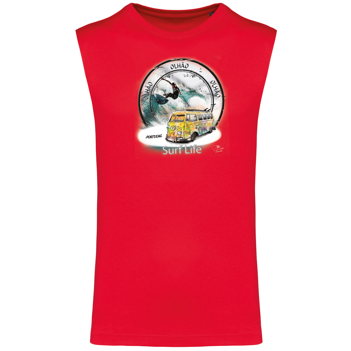 T-shirt Alças Surf Life Olhão