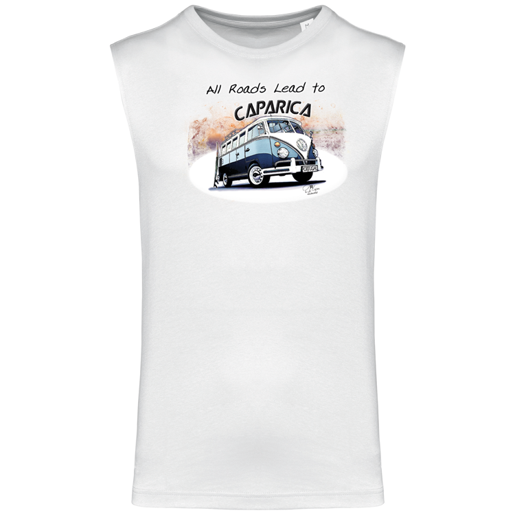 T-shirt Alças All Roads Lead to Caparica