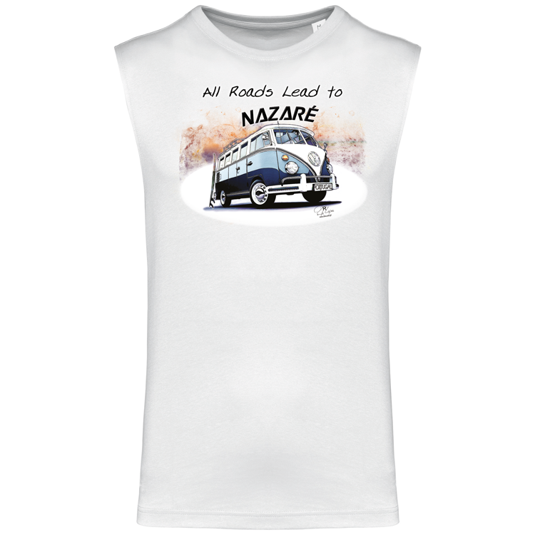 T-shirt Alças All Roads Lead to Nazaré