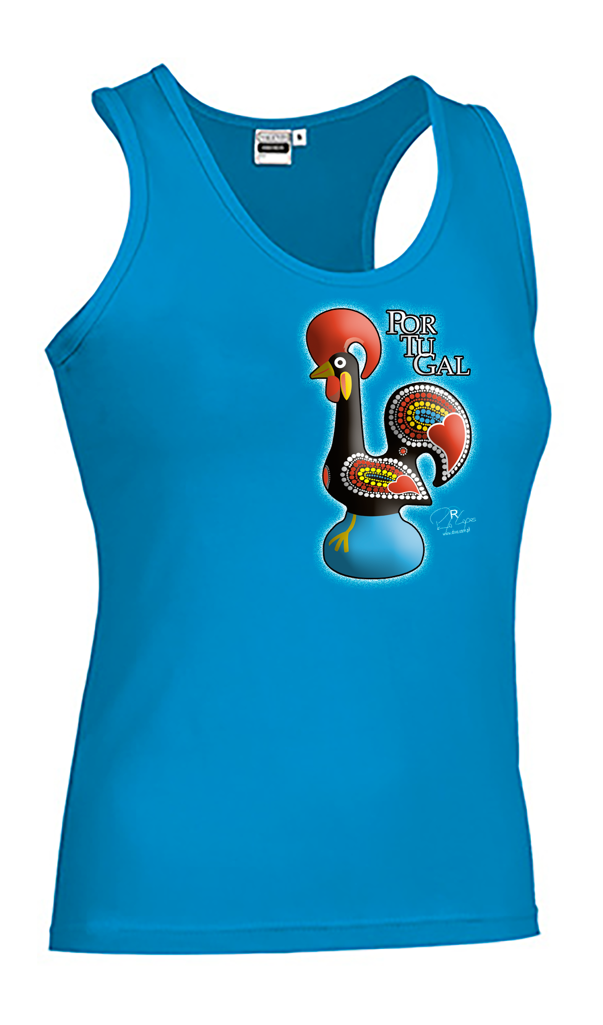 T-shirt Alças Senhora Galo de Barcelos