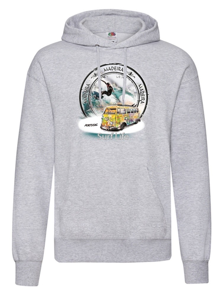 Sweatshirt Surf Life Ilha da Madeira
