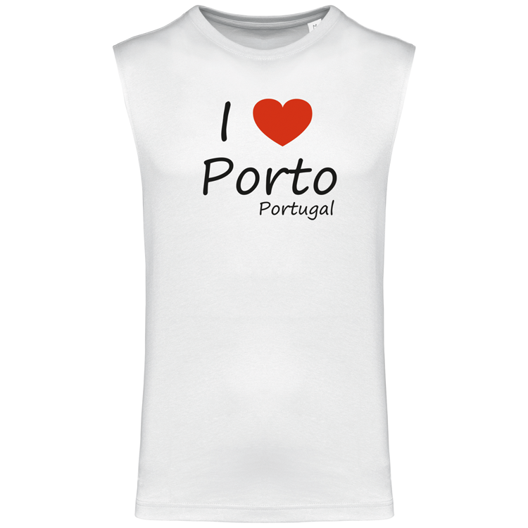 T-shirt Alças I Love Porto