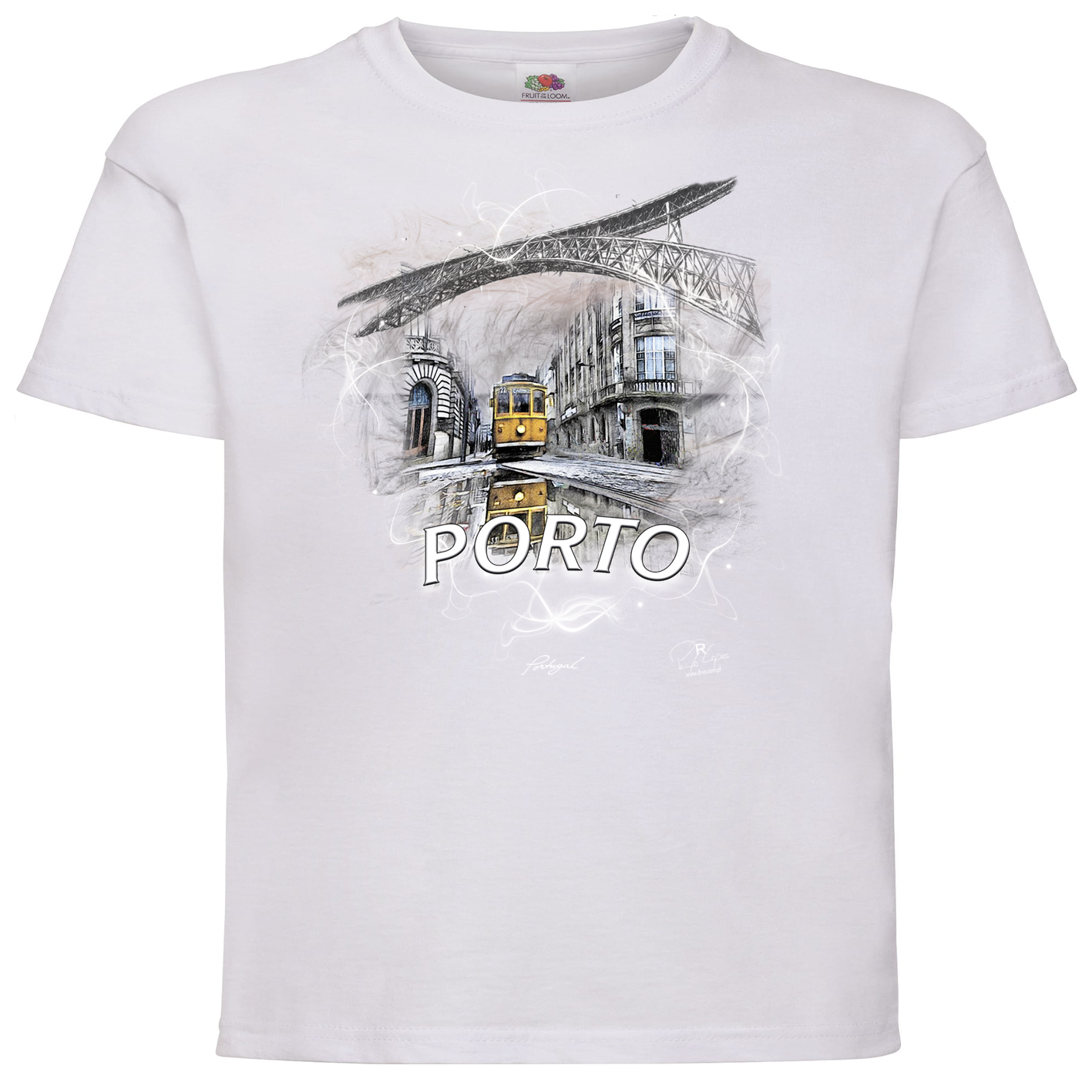 T-shirt Fruit of the Loom Kids Carreira 22 Porto