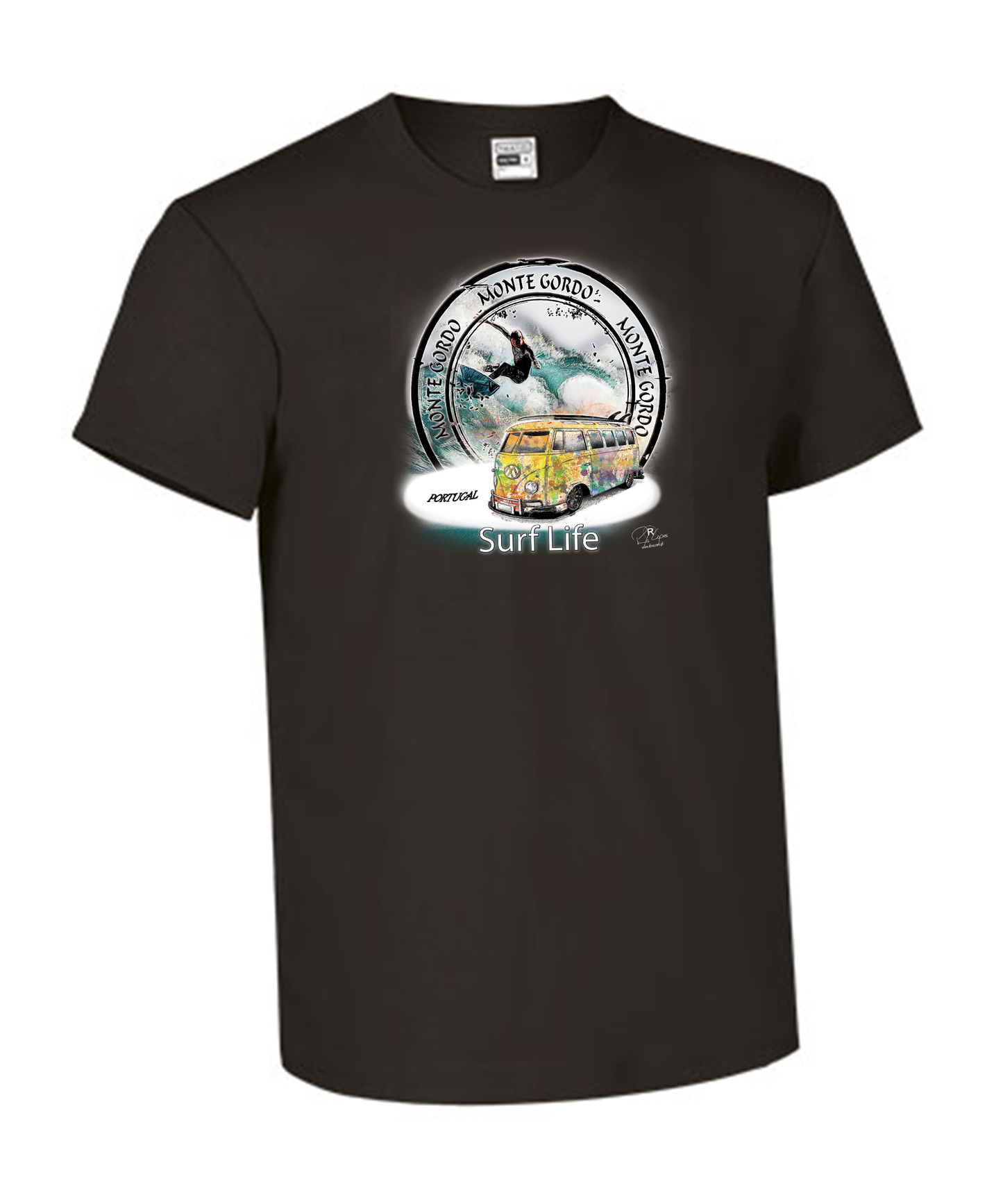 T-shirt Kids Surf Life Monte Gordo