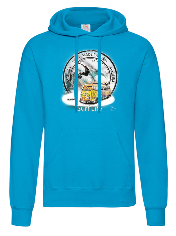 Sweatshirt Surf Life Ilha da Madeira