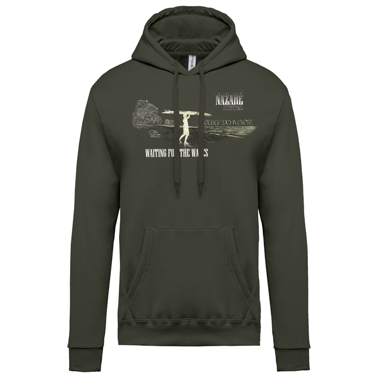 Sweatshirt Kariban com Capuz Praia do Norte