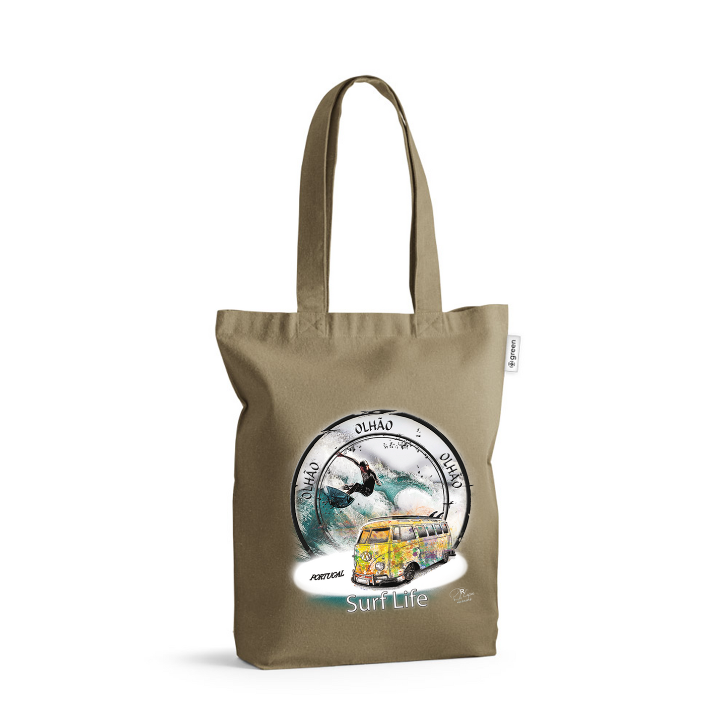 Sacos de Algodão Ecológico 220g Surf Life Olhão