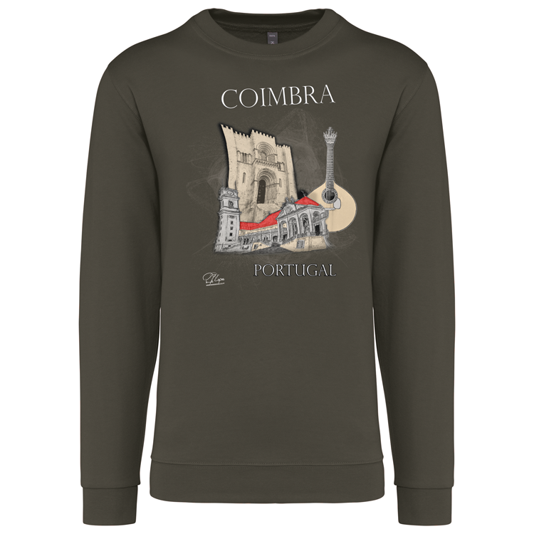 Sweatshirt Kariban sem Capuz Sé de Coimbra