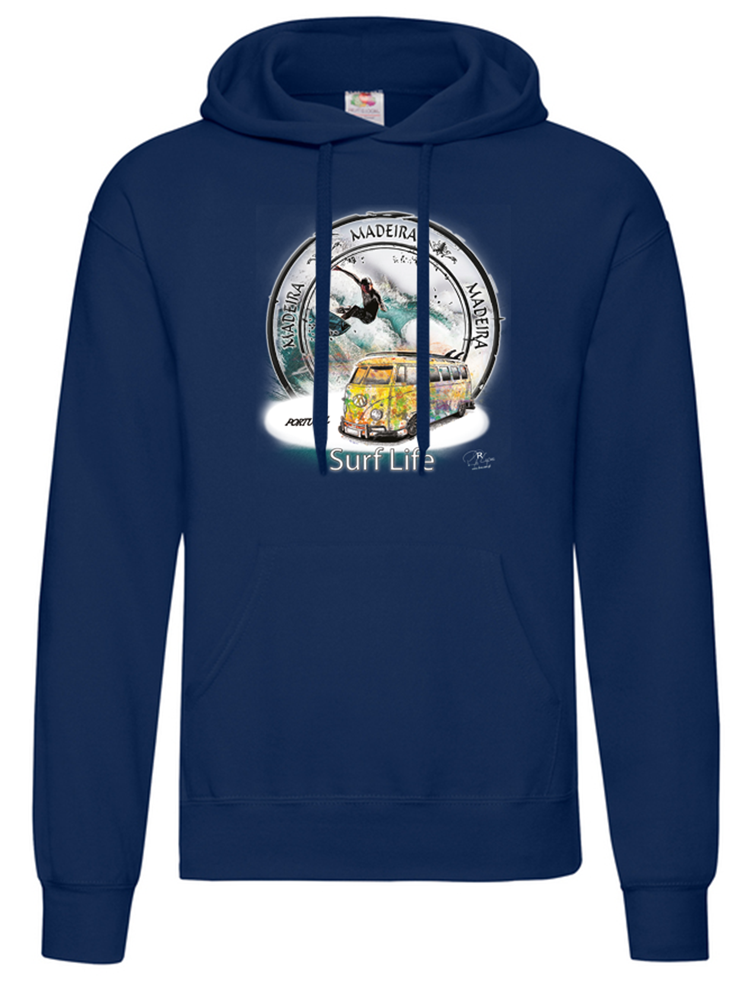 Sweatshirt Surf Life Ilha da Madeira