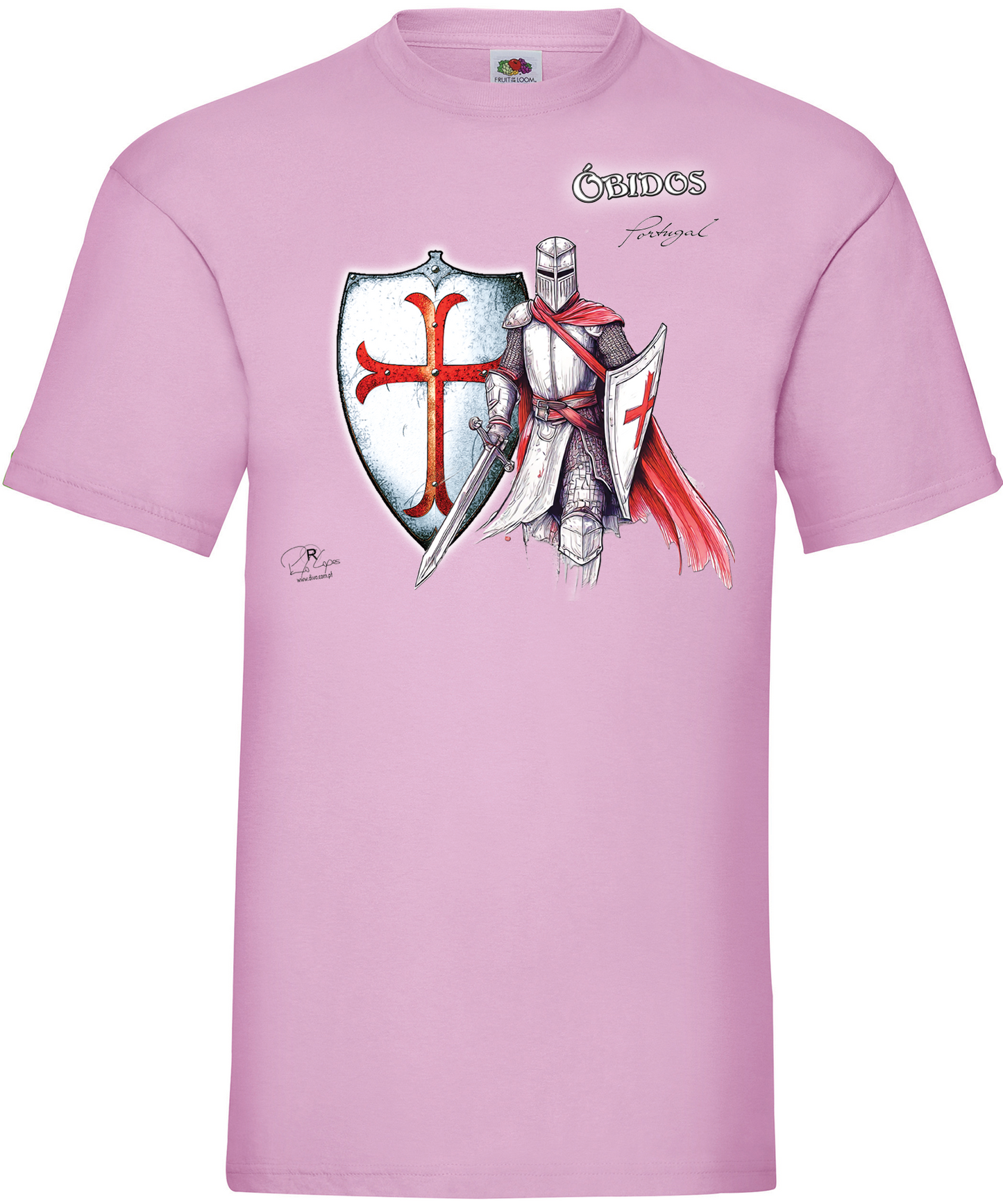 T-shirt Templário Óbidos
