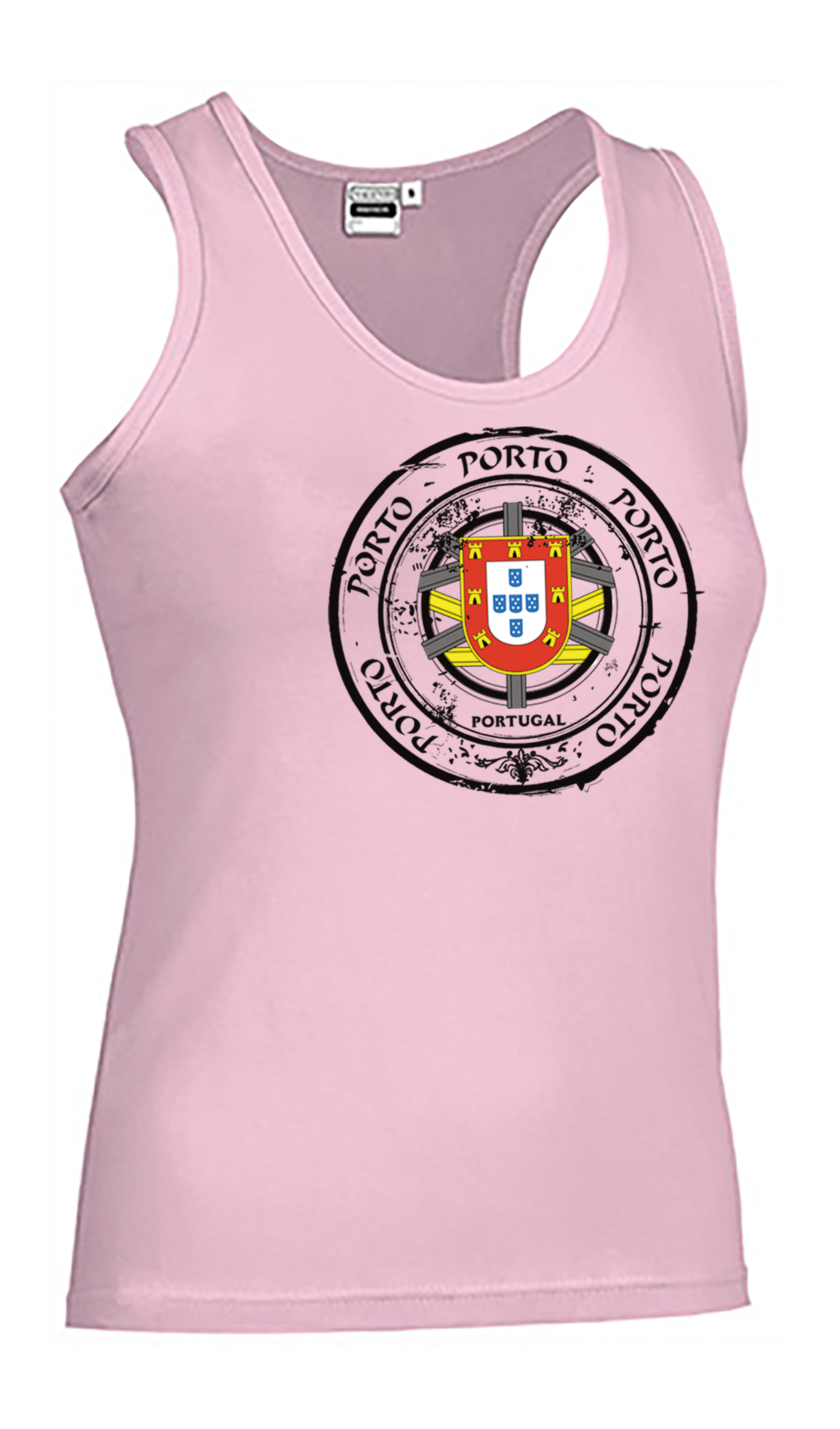 T-shirt Alças Senhora Selo Escudo Porto