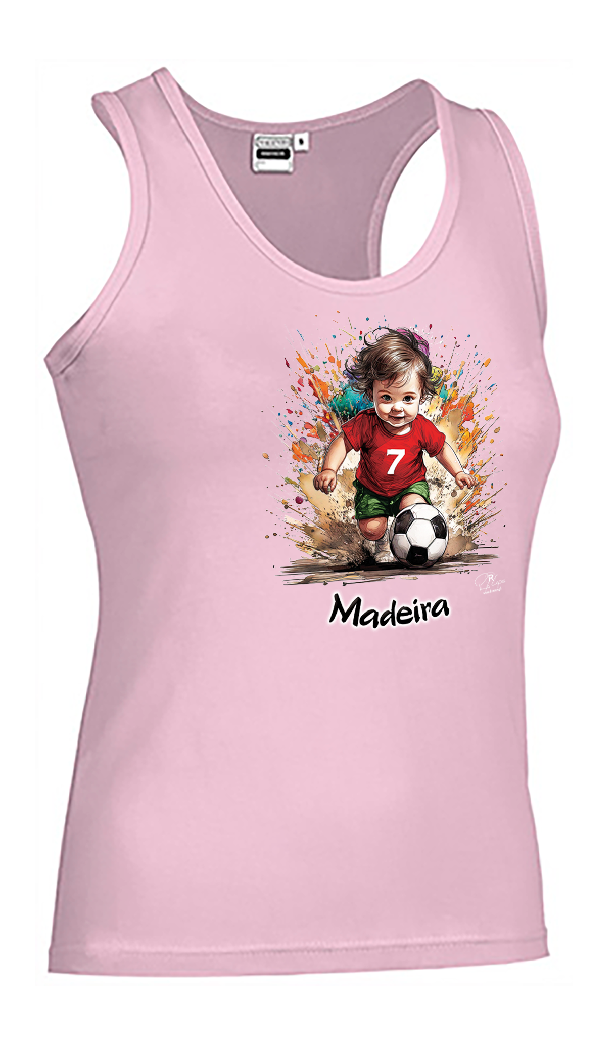 T-shirt Alças Senhora 7 Madeira