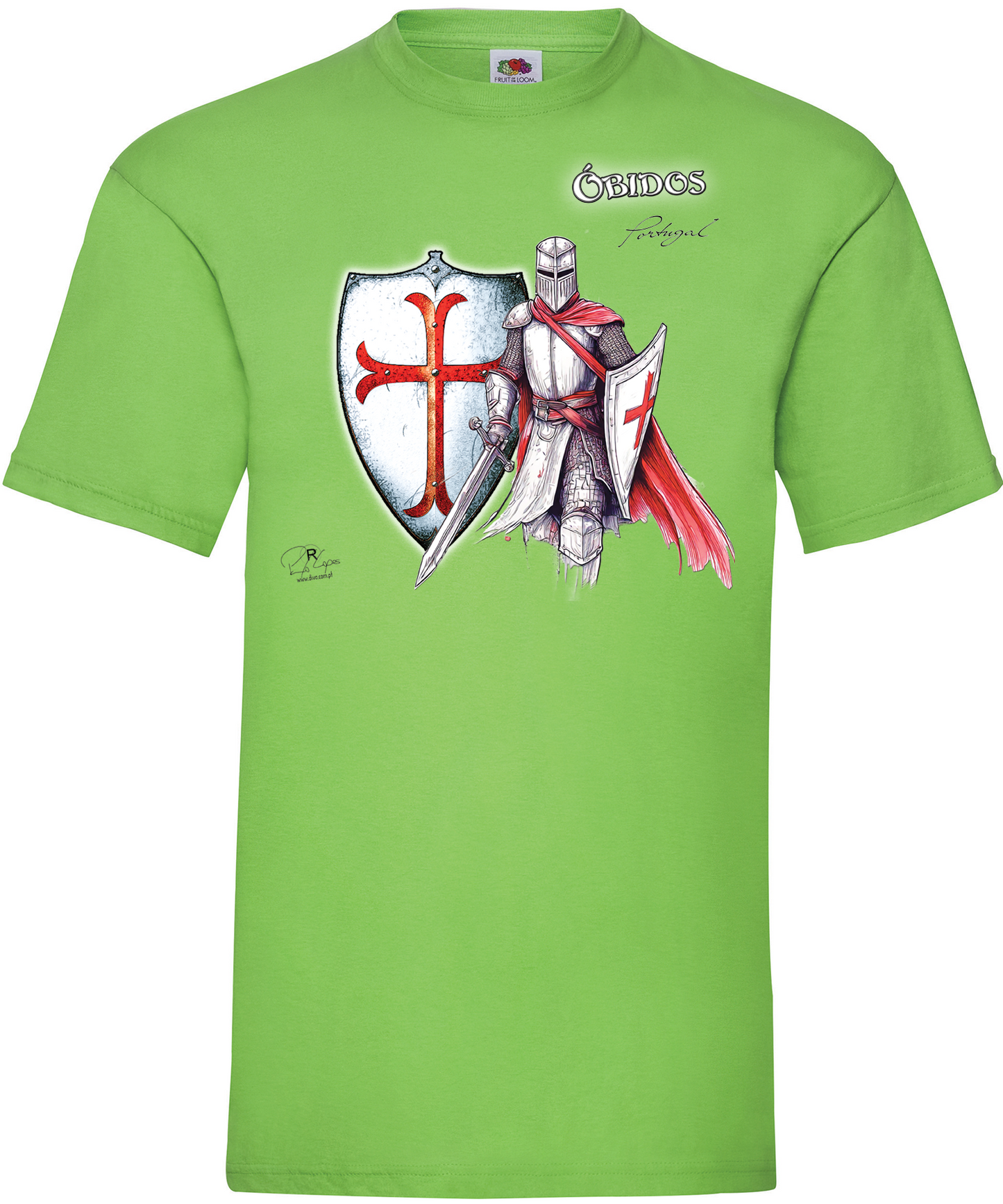 T-shirt Templário Óbidos