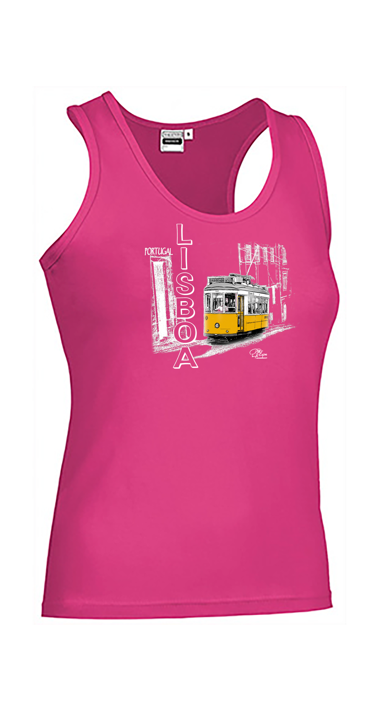 T-shirt Alças Senhora Eléctrico 4