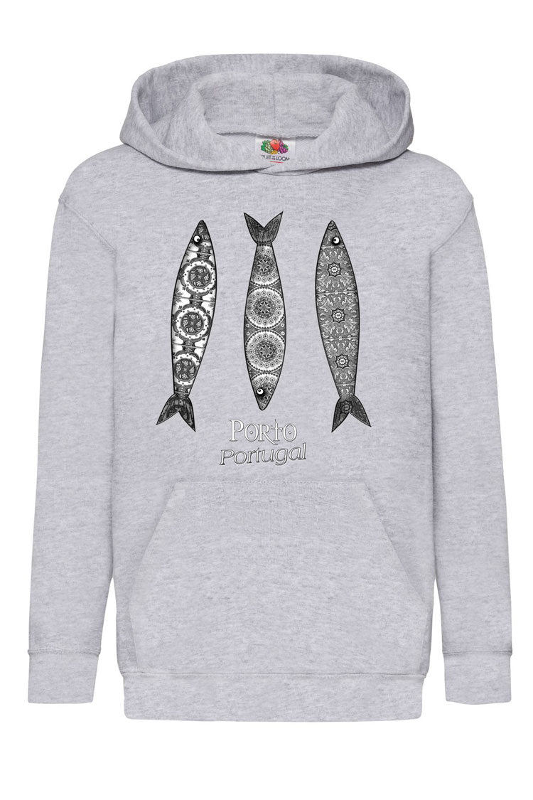 Sweatshirt Kids 3 Sardinhas Porto