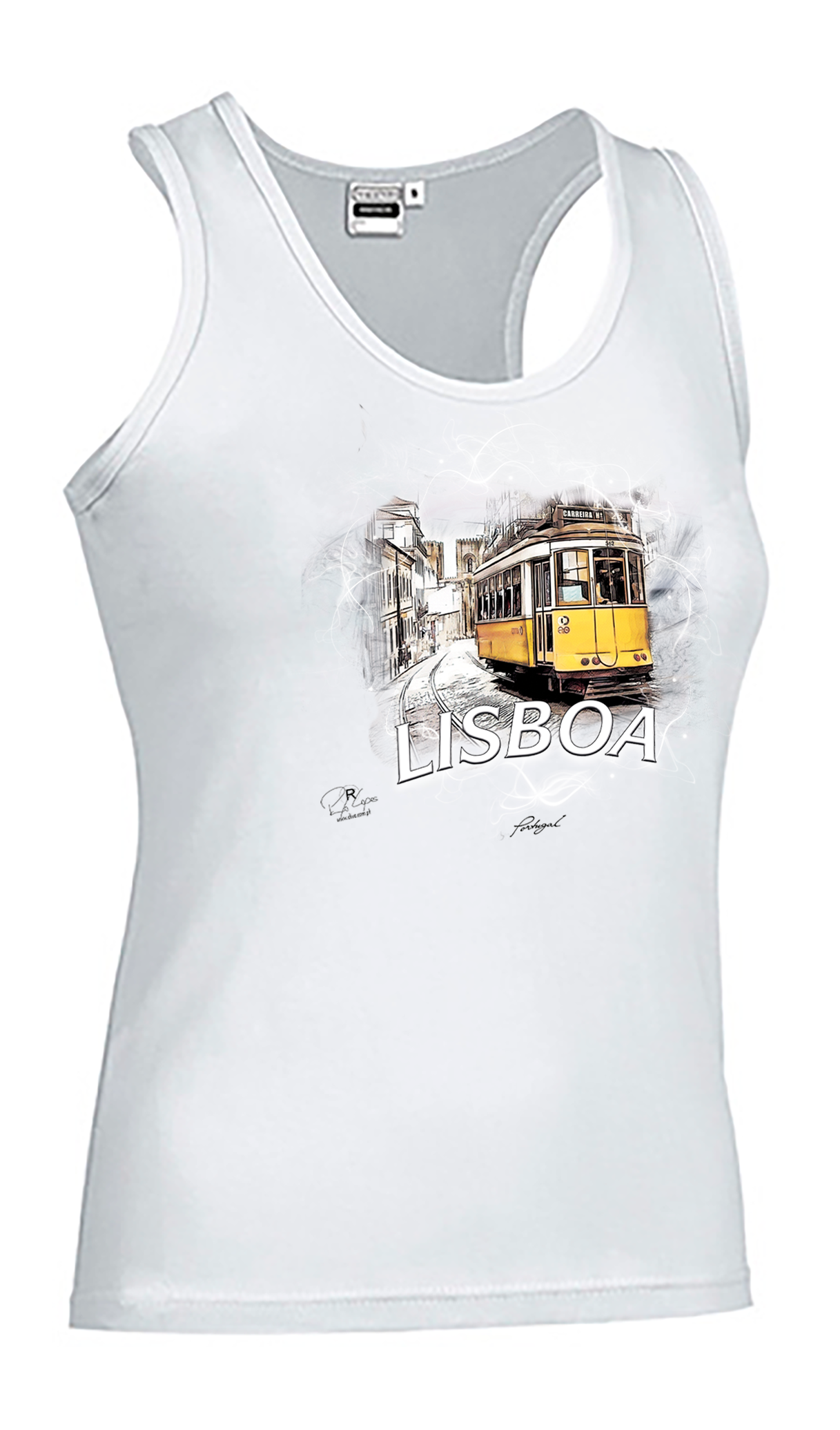 T-shirt Alças Senhora Carreira 28 Lisboa