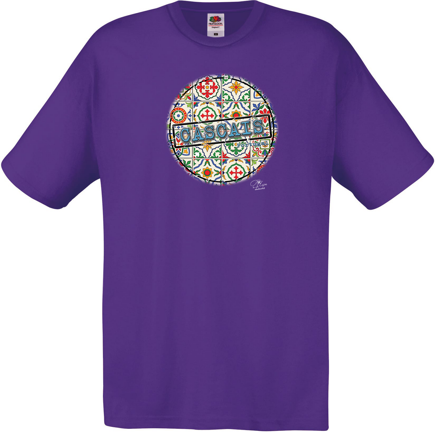 T-shirt Fruit of the Loom, Original 145g, Pin Cascais