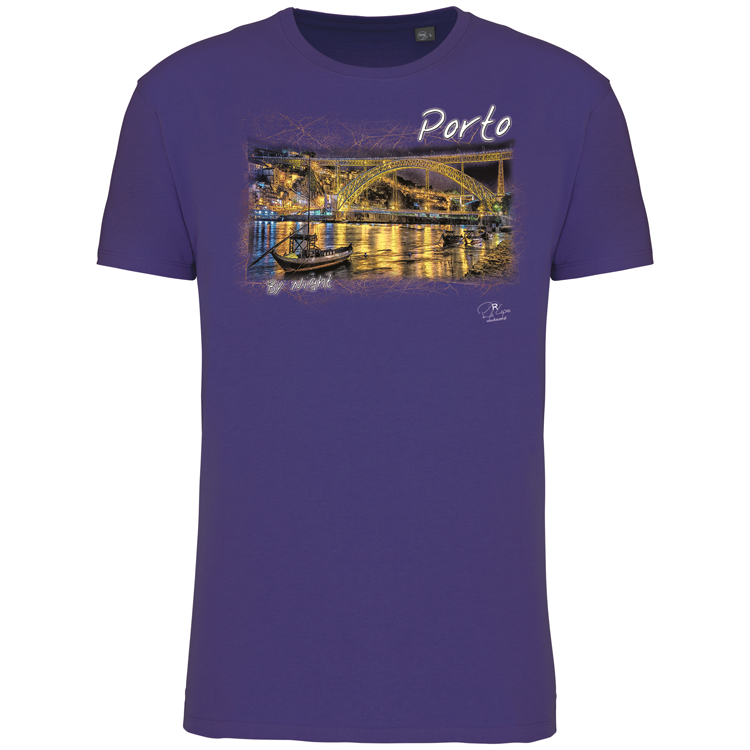 T-Shirt Algodão Biológico Porto By Night
