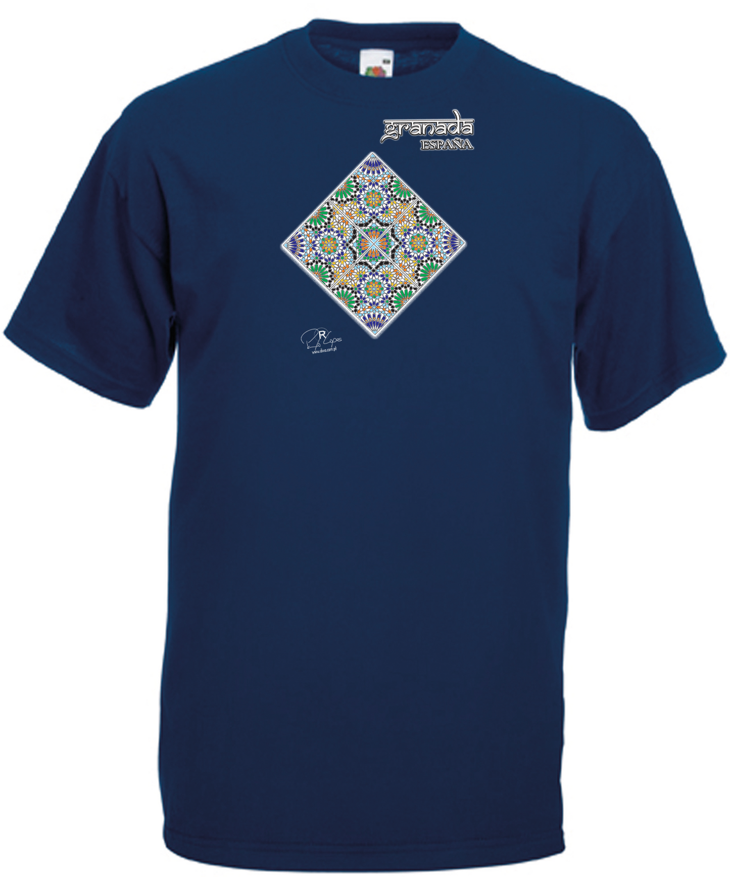 T-shirt Azulejo Marroquino Granada