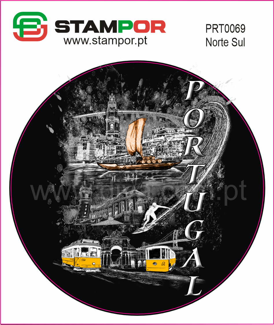 Sticker Norte Sul