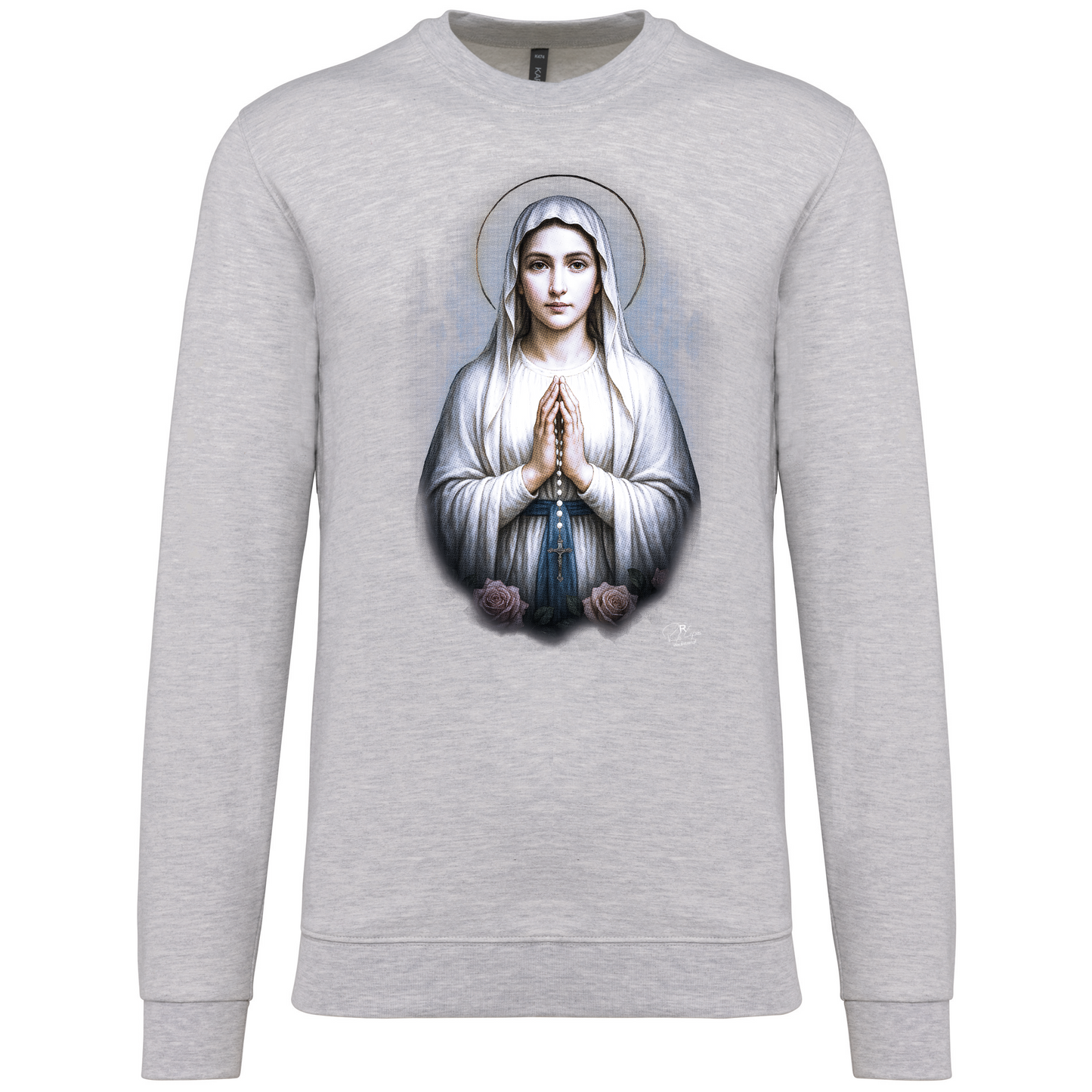 Sweatshirt Kariban sem Capuz Virgem