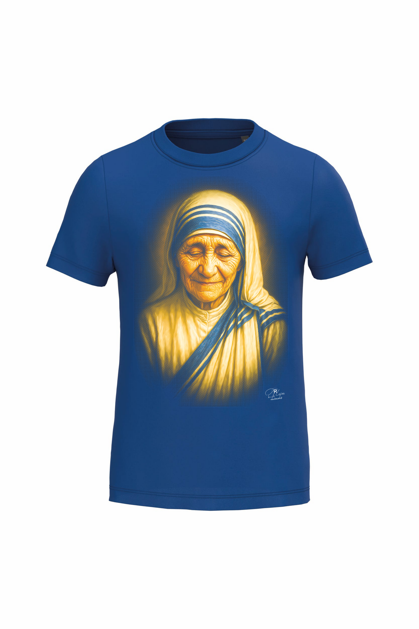 T-shirt de Criança Kariban Madre Teresa de Calcutá