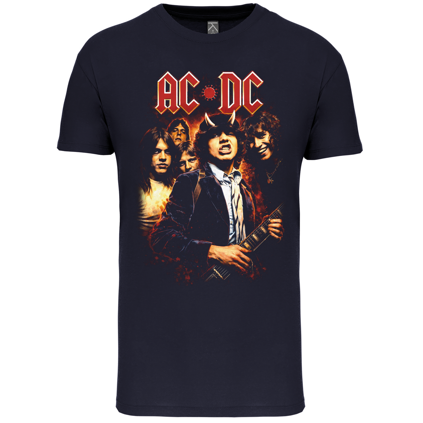 T-Shirt Algodão Biológico AC/DC