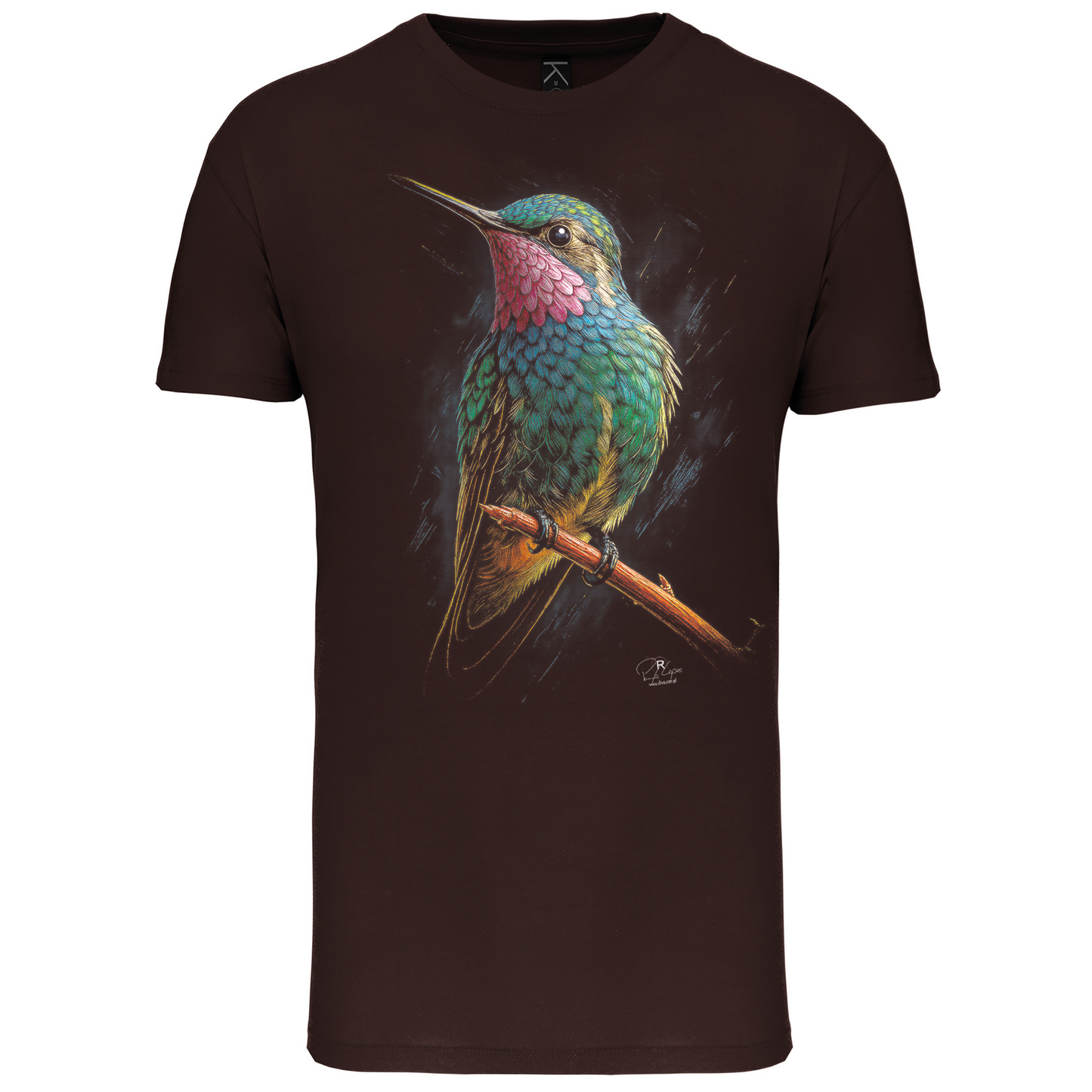 T-Shirt Algodão Biológico Colibri