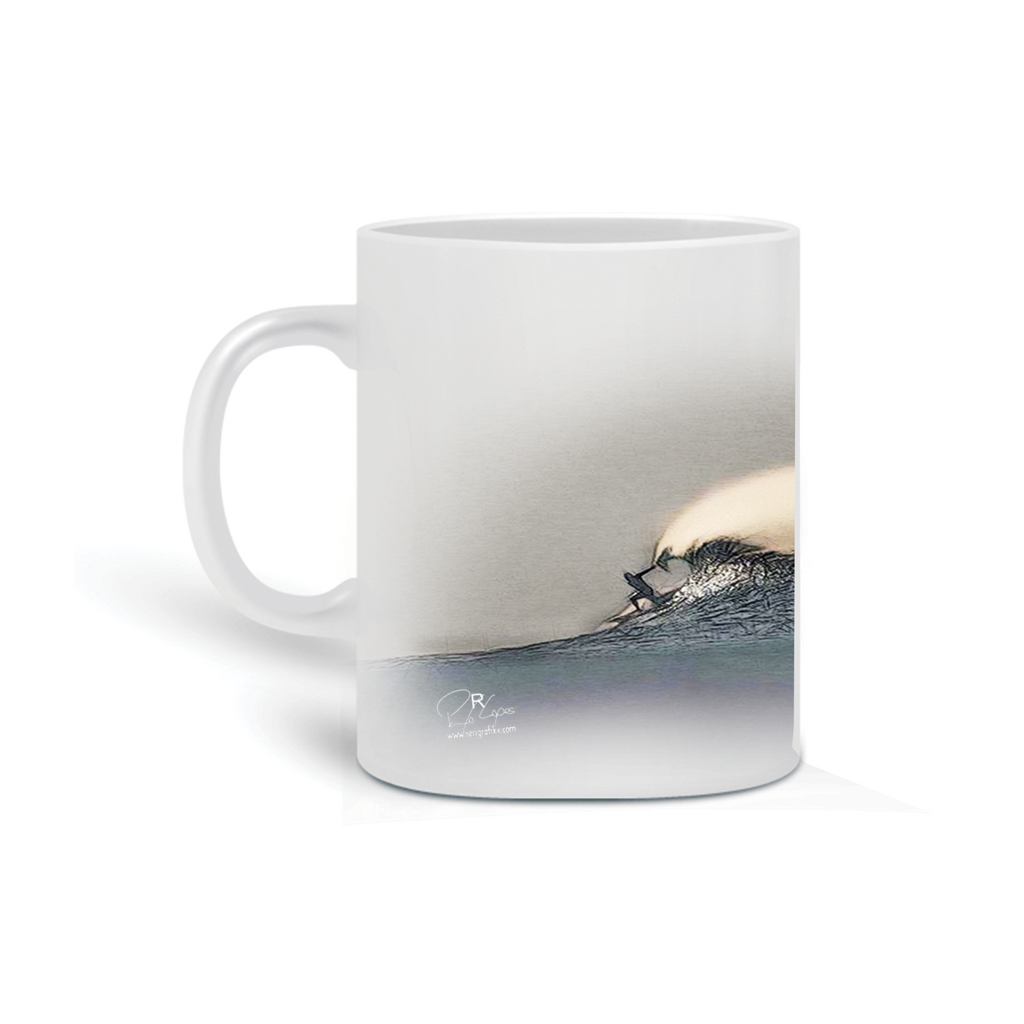 Caneca Ride the Wave Nazaré