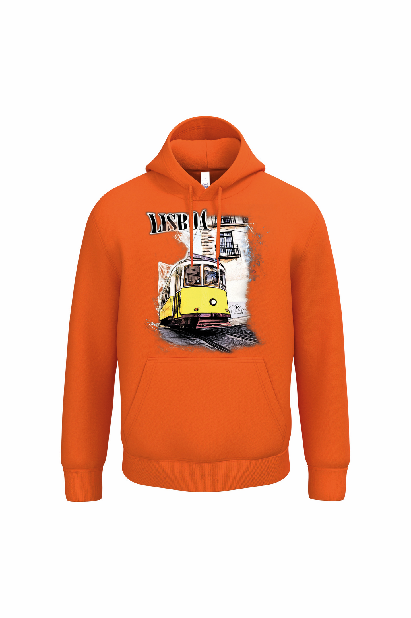 Sweatshirt Ideal com Capuz Crazy Tram