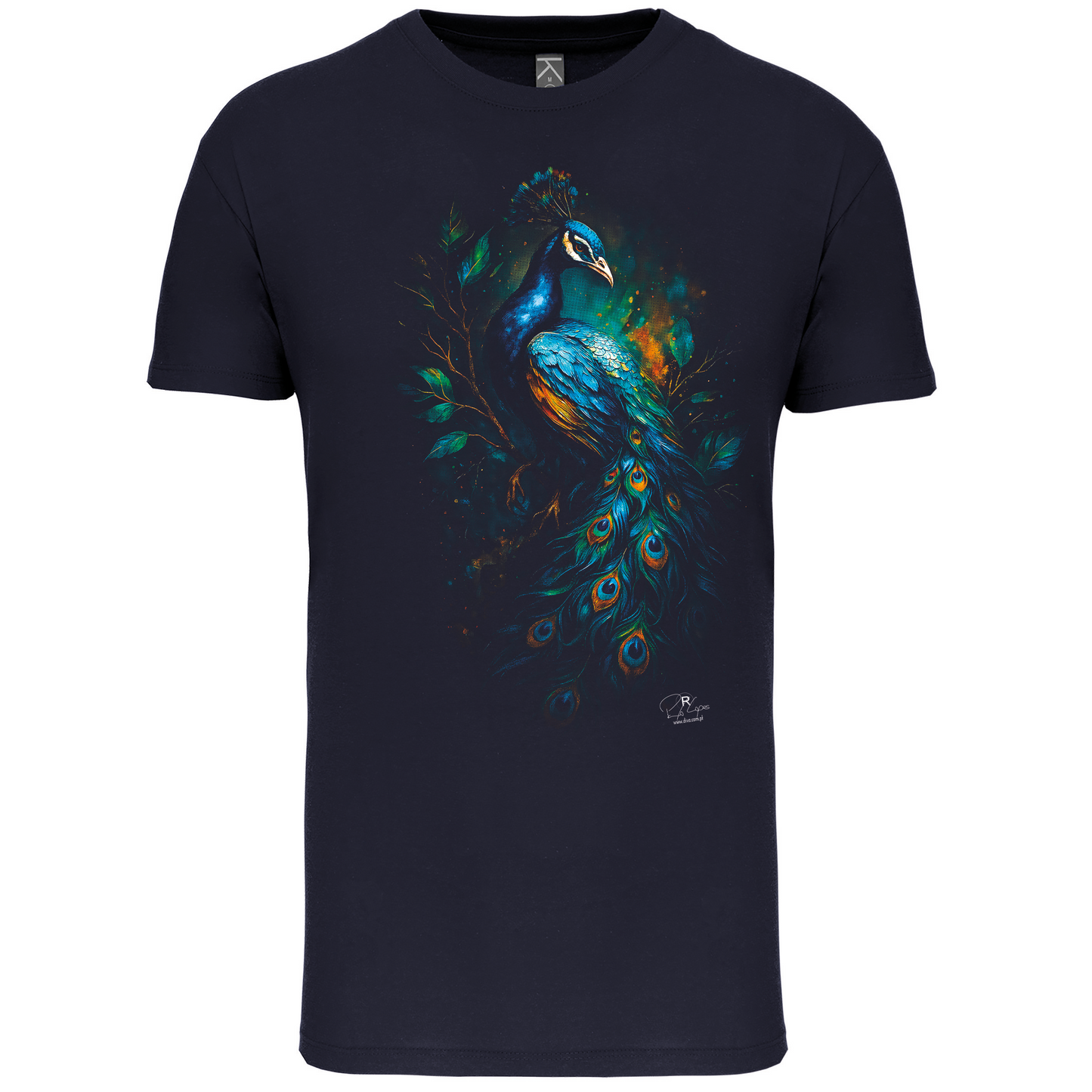 T-Shirt Algodão Biológico Peacock