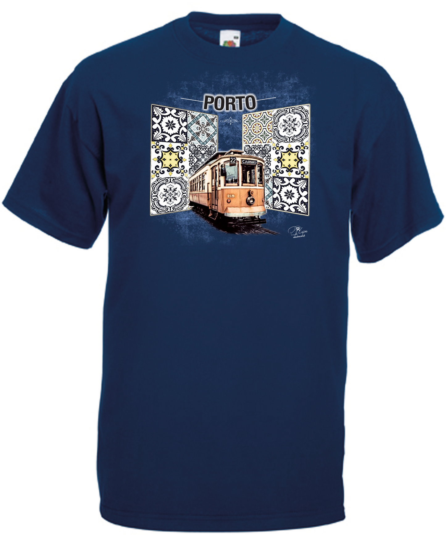 T-shirt Espelho Painel de Azulejos Porto