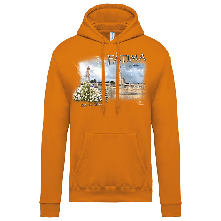 Sweatshirt Kariban com Capuz Santuário de Fátima