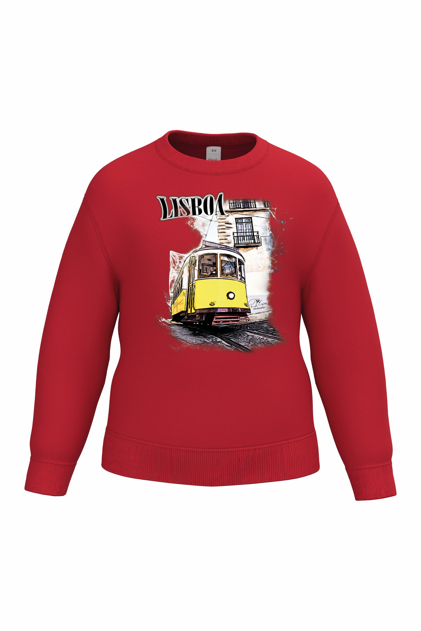Sweatshirt sem capuz Ideal Kids Crazy Tram
