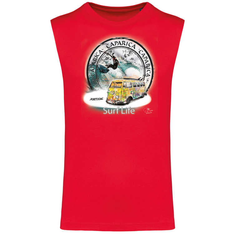 T-shirt Alças Surf Life Caparica