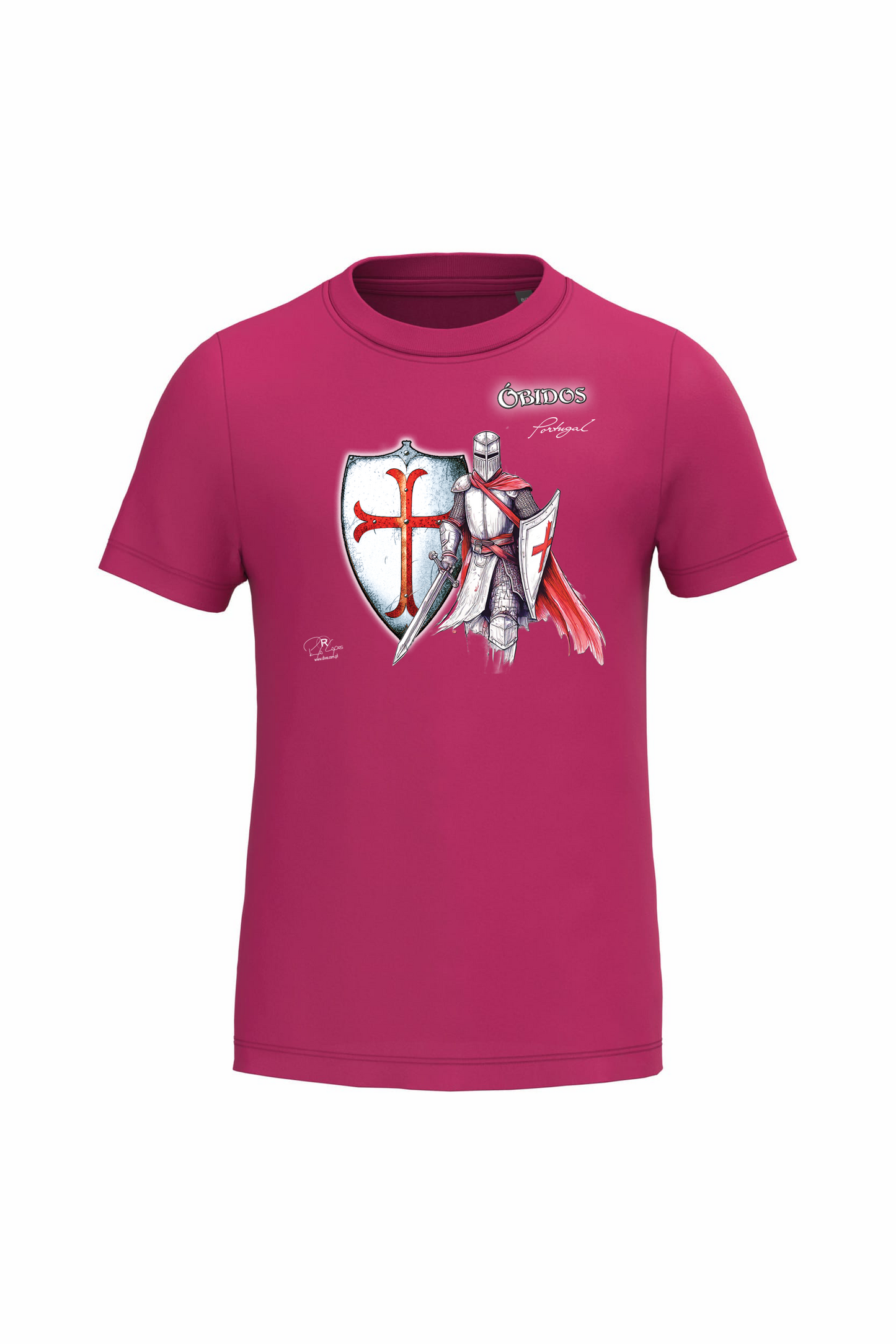 T-shirt de Criança Kariban Templários