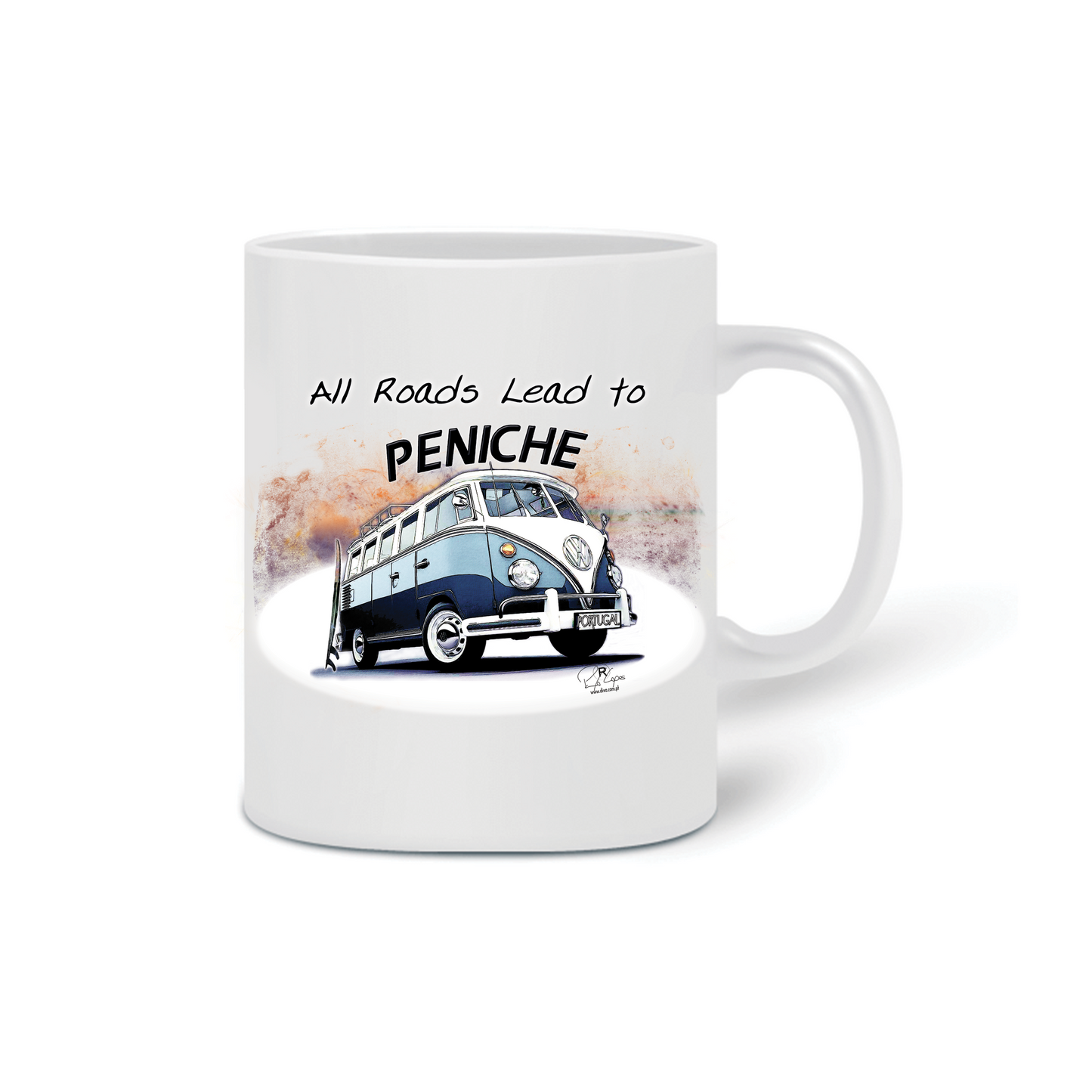 Caneca All Roads Lead to Peniche