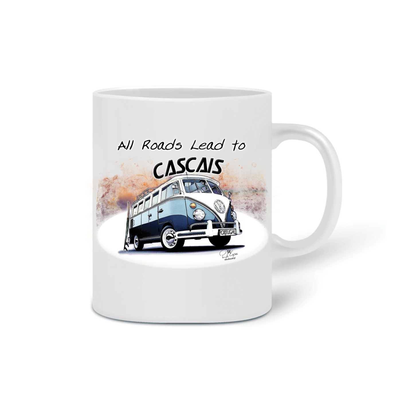 Caneca All Roads Lead to Cascais