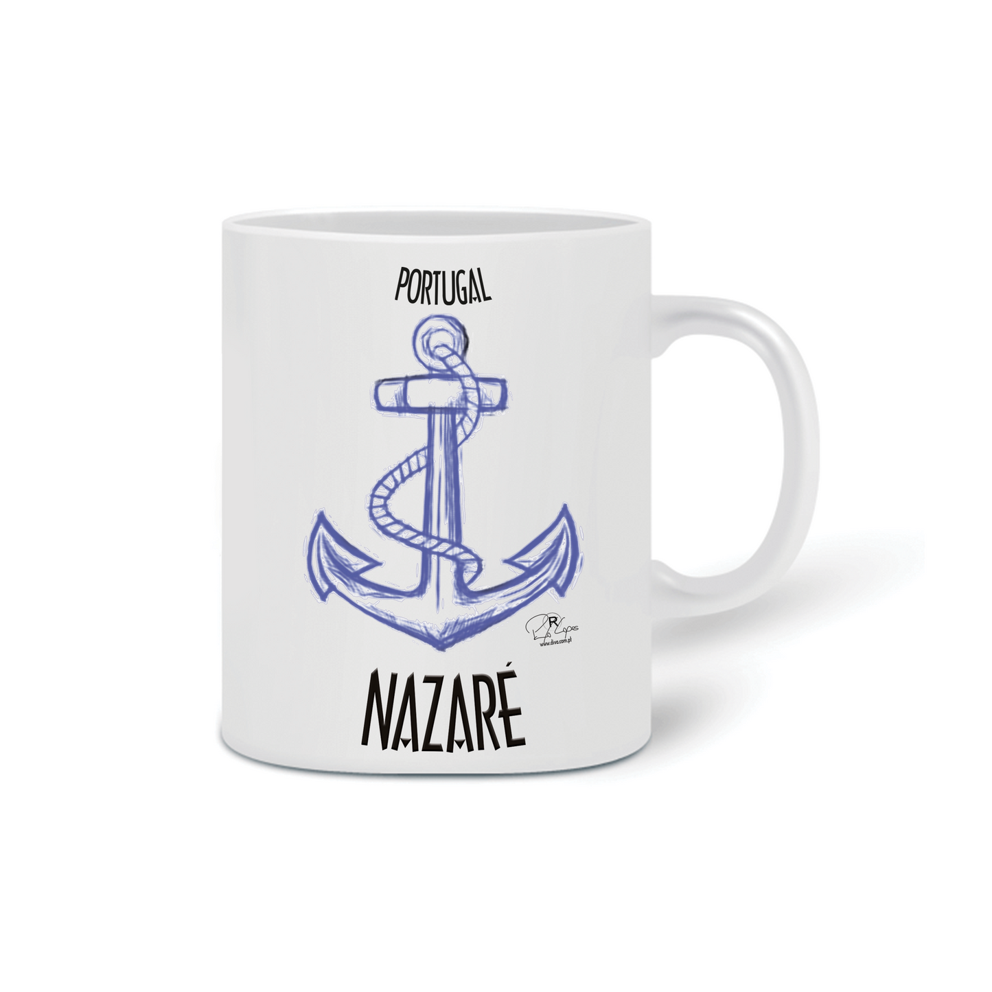 Caneca Âncora Nazaré
