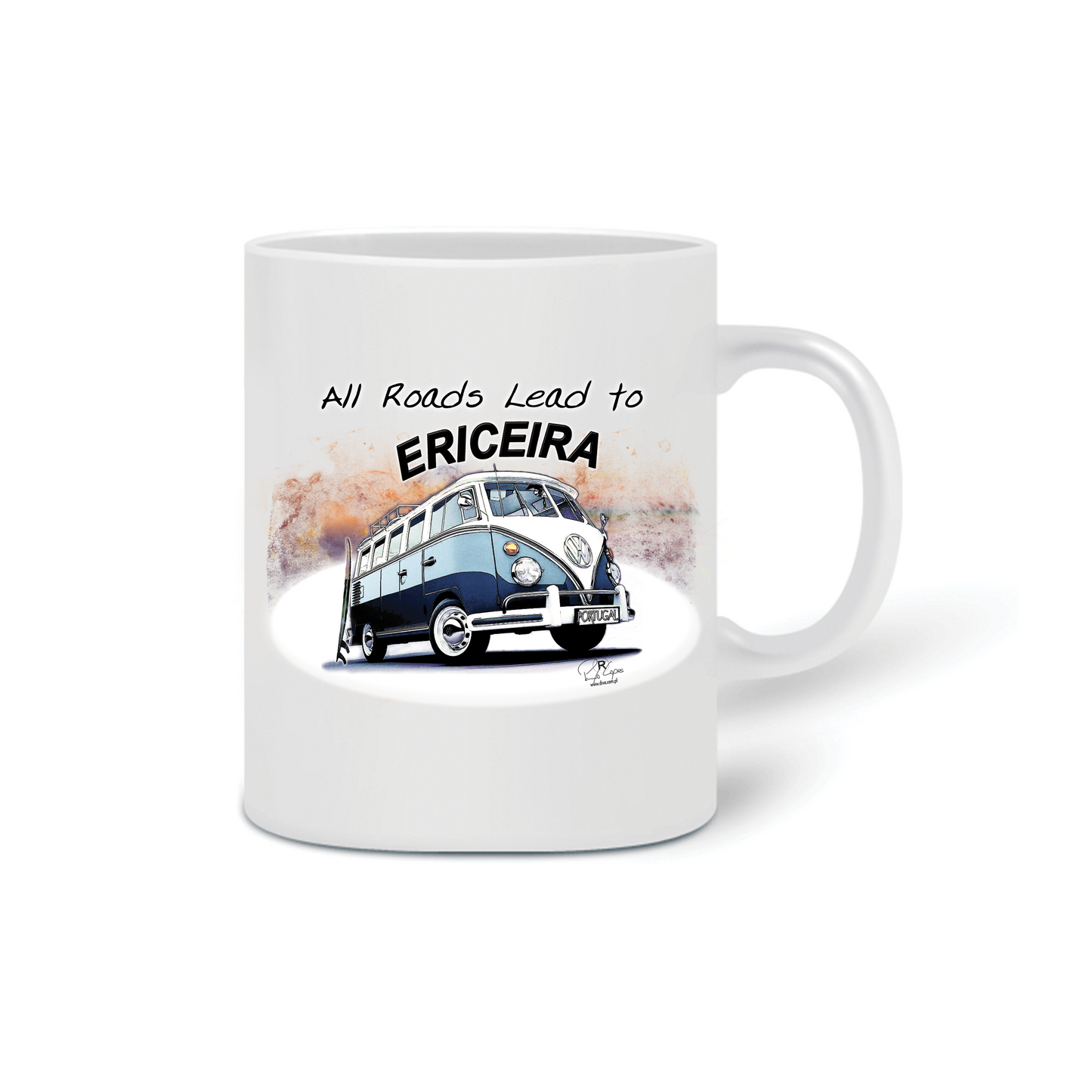 Caneca All Roads Lead to Ericeira