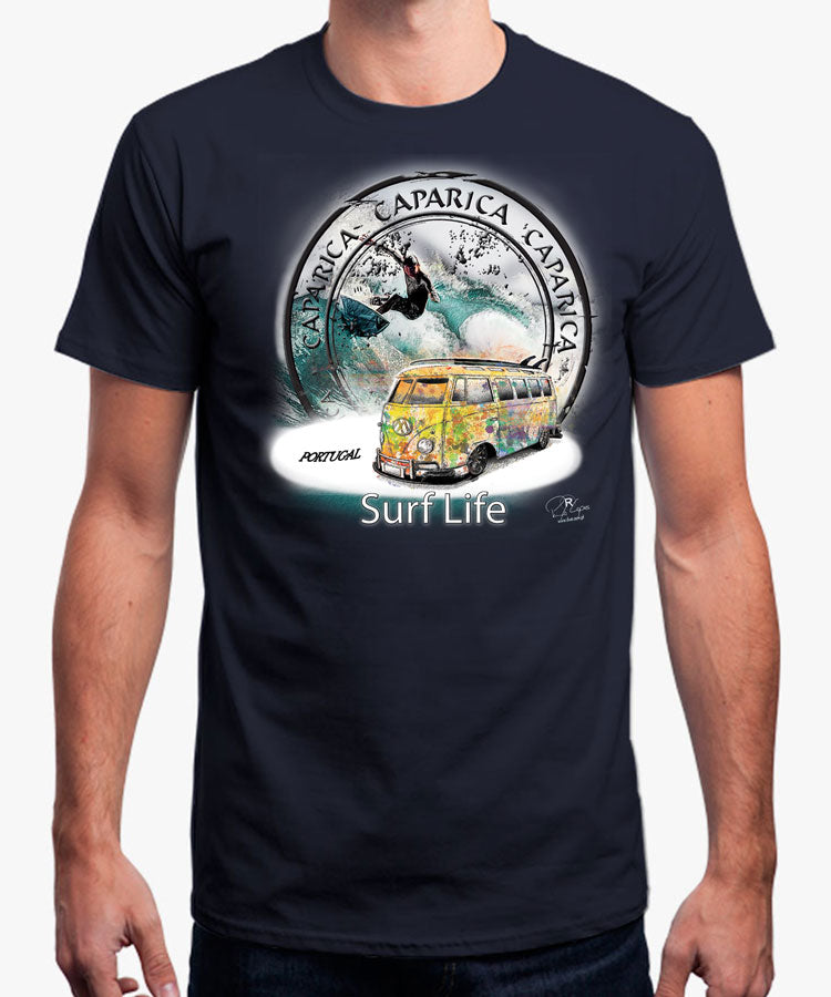 T-shirt Surf Life Costa da Caparica